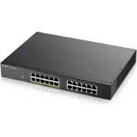 Zyxel GS1900-24EP, routeur Gigabit Ethernet administrable de couche 2 (10/100/1000) avec alimentation par Ethernet (PoE), noir