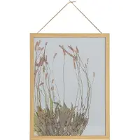 Woood Bilderrahmen Potpourri Blumen Holz natur