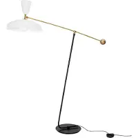 Sammode G1 Lampadaire - Pierre Guariche White | Height: 120 cm
