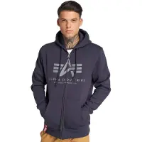 Alpha industries Veste de survêtement marine / gris / rouge / blanc