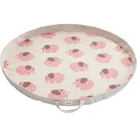 3 Sprouts - Tapis de jeu éléphant rose - ELEMENTS FOR KIDS