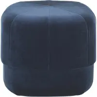 Normann Copenhagen Pouf de cirque bleu foncé petit