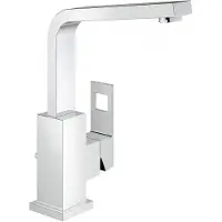 GROHE Eurocube Mitigeur de lavabo EcoJoy bec haut bonde à tirette chromé - 2313500E