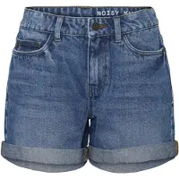 Noisy May Smiley Normal Waist Vi060mb Denim Shorts Bleu XS Femme