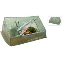 Huismerk Greenhouse/serre verte/serre à feuillage en plastique 180 cm Légumes/plantes et