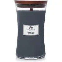 Woodwick Evening Onyx bougie parfumée avec mèche en bois 609.5 g
