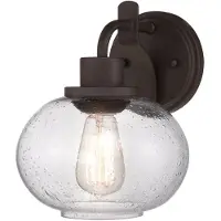 QUOIZEL Applique murale Elstead Trilogy E27, bronze antique
