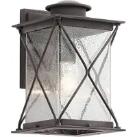 Elstead Lighting Applique d'extérieur en zinc vieilli E27 60 W Argyle