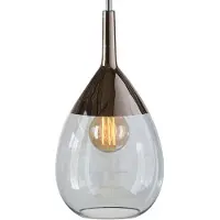 Ebb & Flow Lute Suspension Topaz Blue | Platinum | Ø: 22 cm Ø14cm : E14<br> Ø22cm, Ø31cm : E27