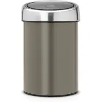 Brabantia Touch Bin 3 Litres Platinum