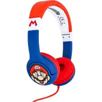 OTL TECHNOLOGIES Super Mario Blue Écouteurs Avec fil Arceau Musique Multicolore