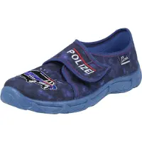 Beck Pantoufle 'Polizei' bleu