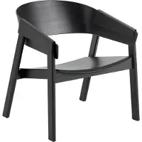Muuto Cover Lounge Chair Black
