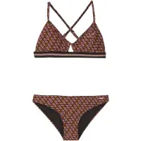 Protest Lori Bikini Rouge,Noir 140 cm Fille