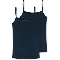 Schiesser Maillot de corps 'Uncover' bleu foncé
