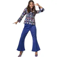 TecTake dressforfun - Disco queen M - costume de déguisement halloween déguisement carnaval déguisement carnaval déguisement carnaval déguisement - 302161