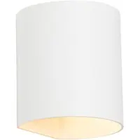 QAZQA Applique murale moderne blanche - Sabbio