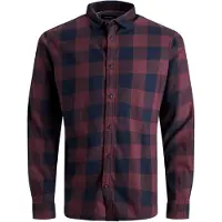 Jack & Jones Chemise à Manches Longues Gingham Plus Size
