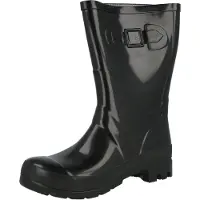 Beck Bottes en caoutchouc noir
