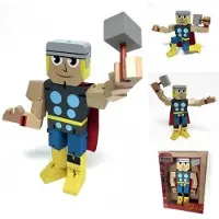 BEM'S HW Figurine En Bois Wood Warriors - Thor