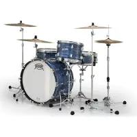 Pearl President Deluxe Ocean Ripple batterie 3 pièces 13-16-22 pouces