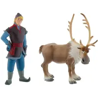 BULLYLAND - 13062 - Figurine - Reine de Neige - Mini Sven et Kristof