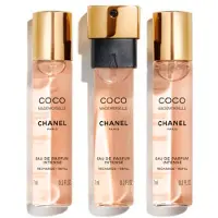 Chanel Coco Mademoiselle Intense Mini Twist and Spray Recharges Eau de Parfum 3 x 7 ml