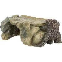 Trixie Altiplano Rock With Trunk Foot Marron 25 cm