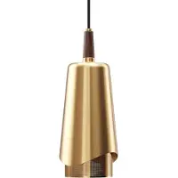 Audo Copenhagen Suspension , Umanoff, dimmable, Or / laiton, Salon / séjour, Métal, Design