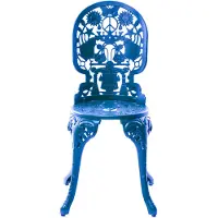 Seletti Chaise de collection Industry bleu ciel