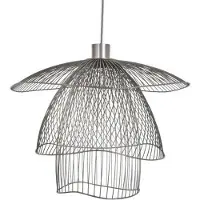 Forestier Papillon Suspension Small | Metallic taupe