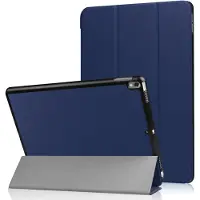 IMoshion Coque tablette Trifold pour Apple iPad Air 3 (2019) / Pro 10.5 (2017) - Bleu foncé