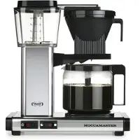 Moccamaster Cafetière filtre KBG 741 Select Polished Silver - argent