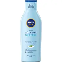 Nivea Lotion hydratante après-soleil Sun à l'aloe vera, hydratation 48 h, 200 ml