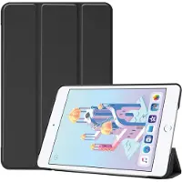 IMoshion Coque tablette Trifold Apple iPad Mini 5 (2019) / Mini 4 (2015) - Noir