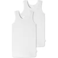 Schiesser Maillot de corps blanc