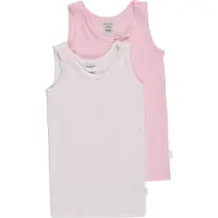 Schiesser Maillot de corps rose / blanc