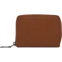 Esprit Cuir étui pour carte de crédit Foc Zip Around Wallet Rust Brown brun