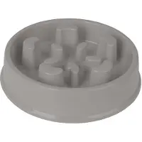 Flamingo Gamelle Bobo 2 Slow Feeder Gris Dia.16,5cm 500ml