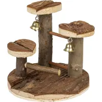 Flamingo , jouet de bain en bois, modèle Elly