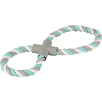 Flamingo Jchien Coton Jim Corde De Tirage 8-Anneau Menthe/Blanc/Gris 37cm