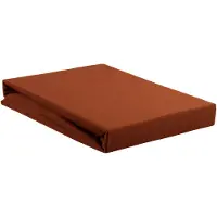 Beddinghouse Topper Hoeslaken Beddinghouse Steenrood (Jersey)-160 x 200/220 cm