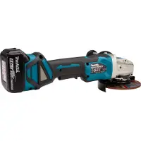 Makita DGA519RTJ - Meuleuse d'angle - sans fil - 125 mm - 2 batteries - 18 V