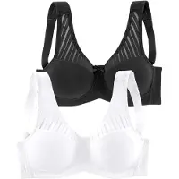 Nuance Soutien-gorge noir / blanc