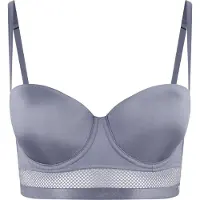 s.Oliver Soutien-gorge gris argenté