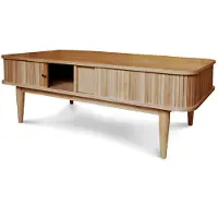 PIB Table basse scandinave à rideaux Ritz
