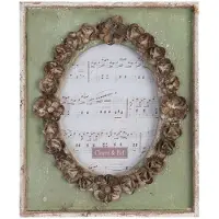 Clayre & Eef Idena 2F0329 Cadre Photo Vert 26 x 3 x 31 cm