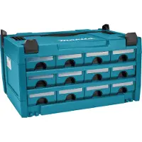 Makita P-84327 - Boîte À Outils Makstor Nr. 3-12 - 395 X 295 X 215 Mm - 12 Tiroirs