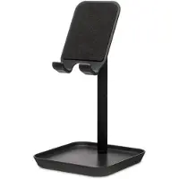 Kikkerland Support pour téléphone pour le bureau Noir