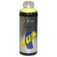 Dupli Color Duplicolor 719363 Spray Platinum 400ml Jaune de soufre Satin, Sulphur Yellow Silk Matte